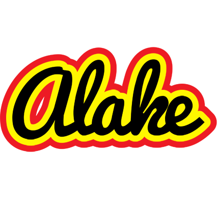Alake flaming logo
