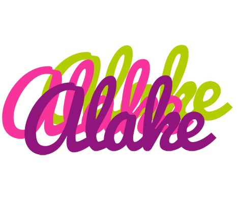 Alake flowers logo