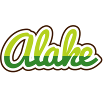 Alake golfing logo