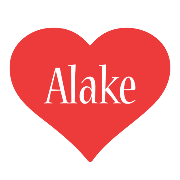 Alake love logo