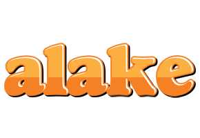 Alake orange logo