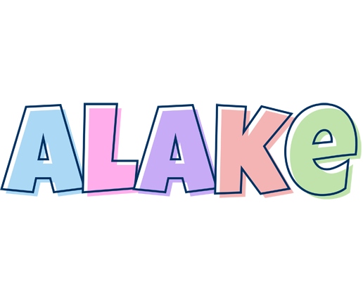 Alake pastel logo