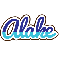 Alake raining logo