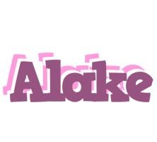 Alake relaxing logo