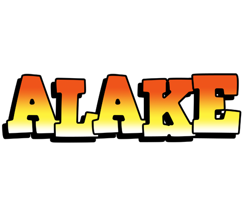 Alake sunset logo