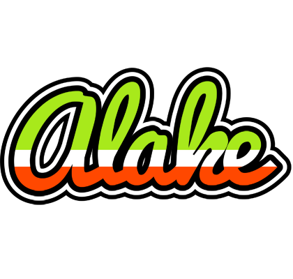 Alake superfun logo