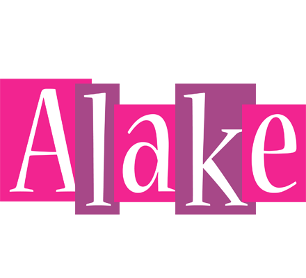 Alake whine logo