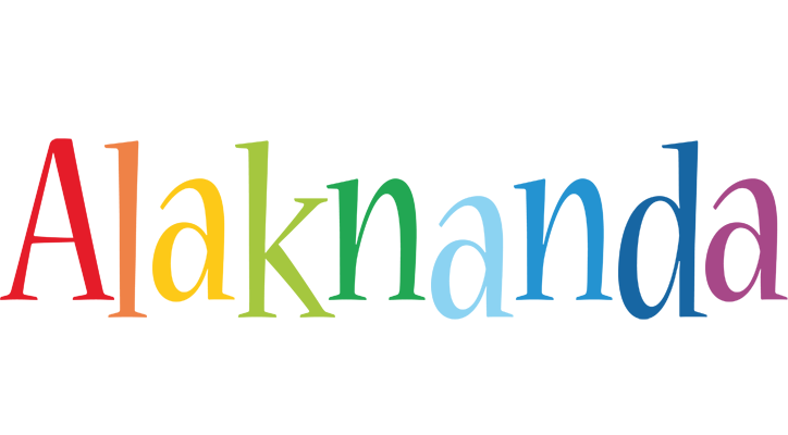 Alaknanda birthday logo