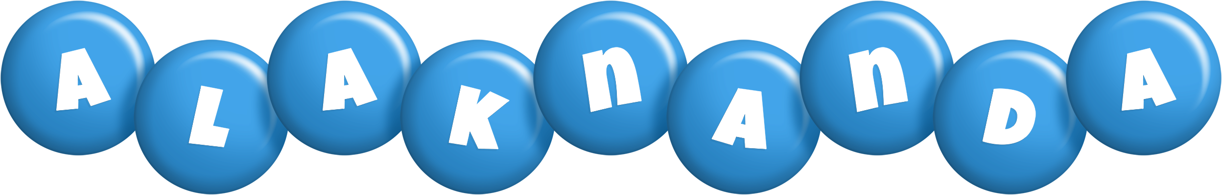 Alaknanda candy-blue logo