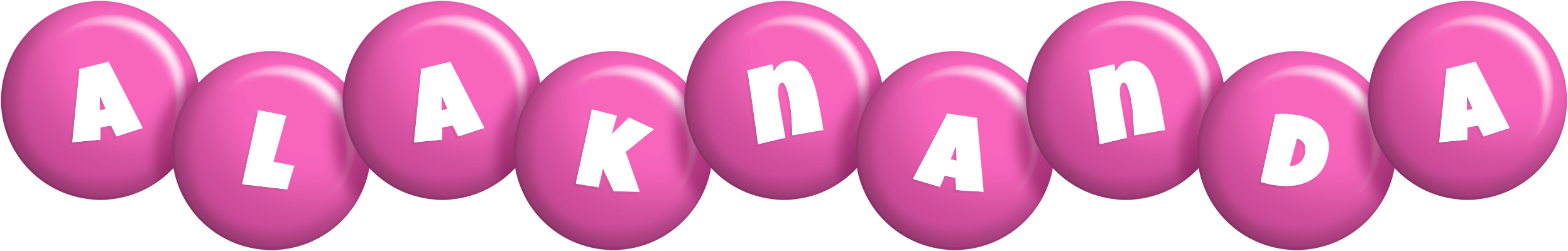 Alaknanda candy-pink logo