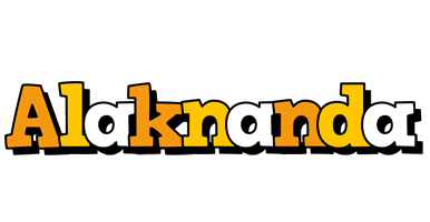 Alaknanda cartoon logo