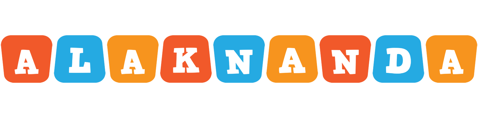 Alaknanda comics logo