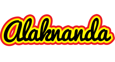 Alaknanda flaming logo