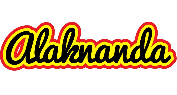 Alaknanda flaming logo