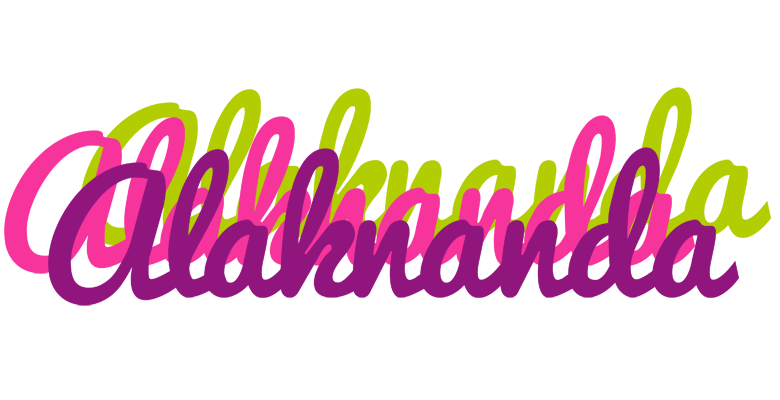 Alaknanda flowers logo