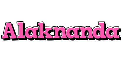 Alaknanda girlish logo