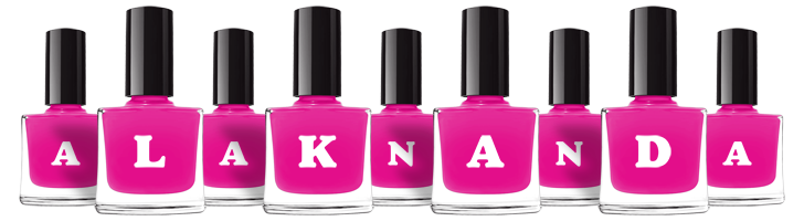 Alaknanda nails logo