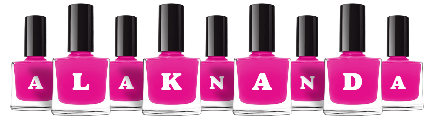 Alaknanda nails logo