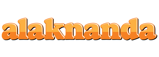 Alaknanda orange logo