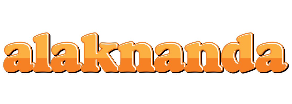 Alaknanda orange logo