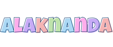 Alaknanda pastel logo