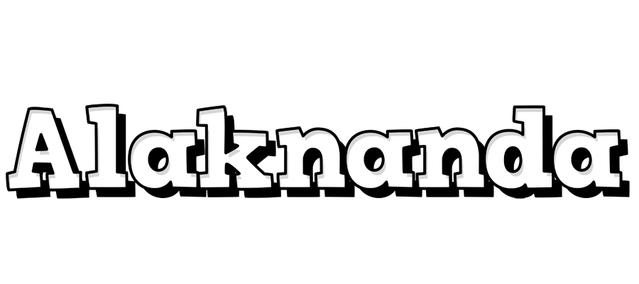 Alaknanda snowing logo