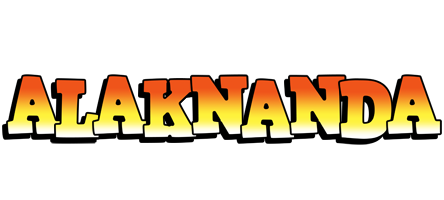 Alaknanda sunset logo