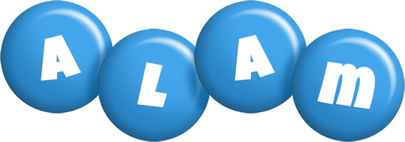 Alam candy-blue logo