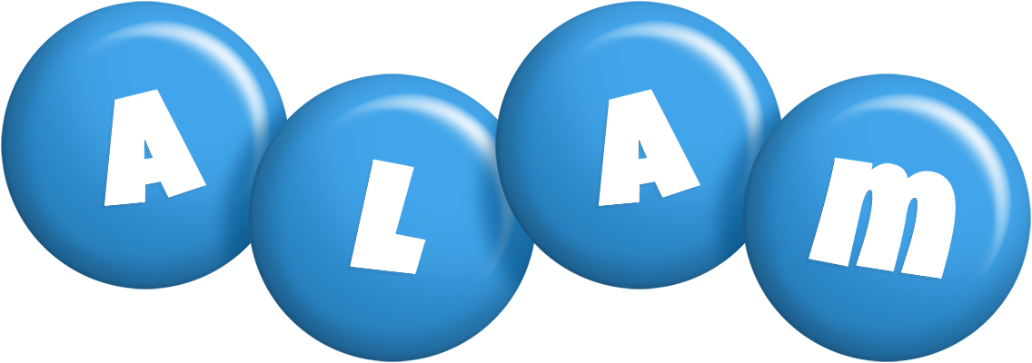 Alam candy-blue logo