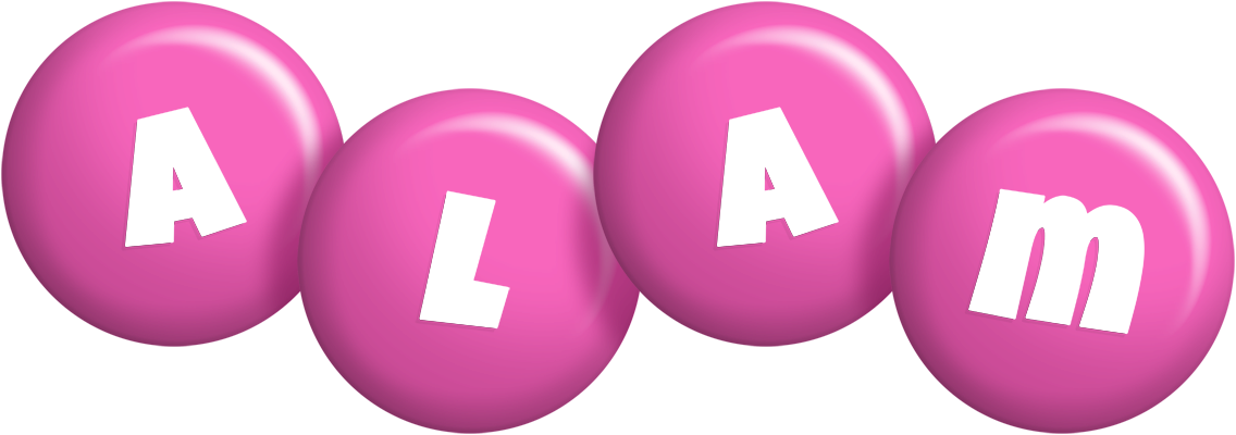 Alam candy-pink logo