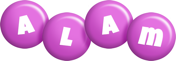 Alam candy-purple logo