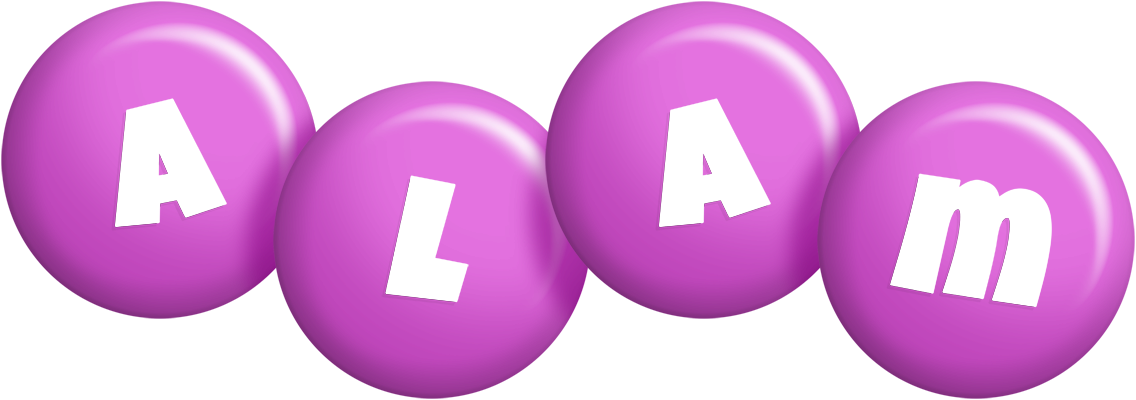 Alam candy-purple logo