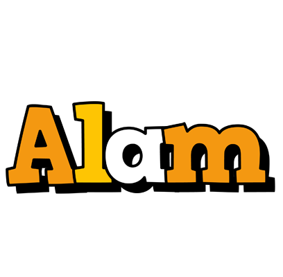 Alam cartoon logo