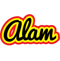 Alam flaming logo