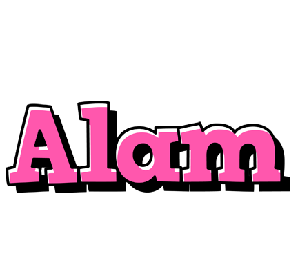 Alam girlish logo