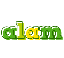 Alam juice logo