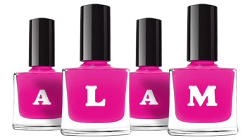 Alam nails logo