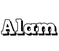 Alam snowing logo