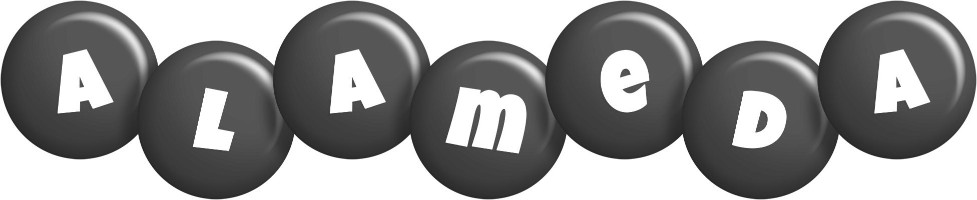 Alameda candy-black logo