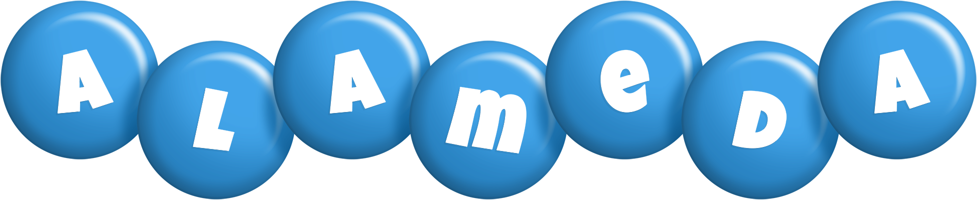 Alameda candy-blue logo