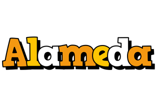 Alameda cartoon logo