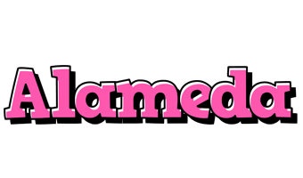 Alameda girlish logo