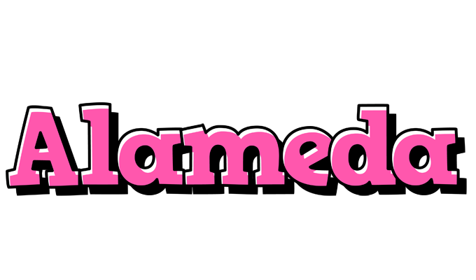 Alameda girlish logo