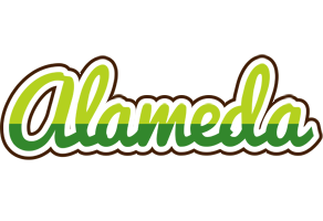 Alameda golfing logo