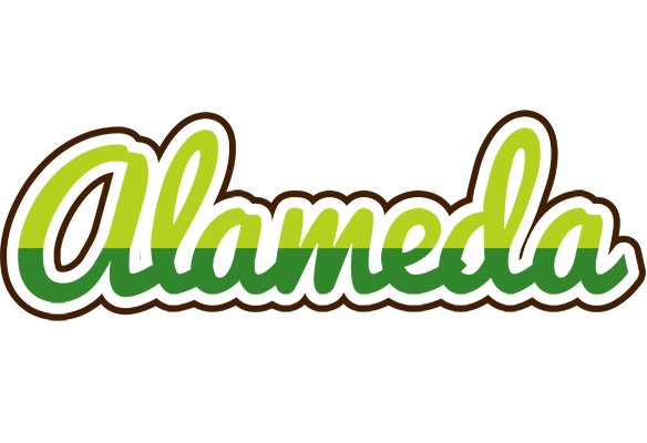 Alameda golfing logo