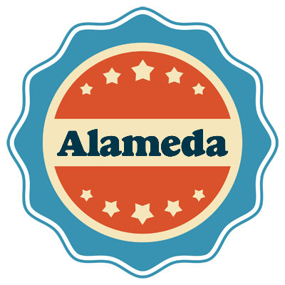 Alameda labels logo