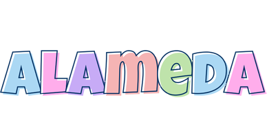 Alameda pastel logo