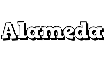 Alameda snowing logo