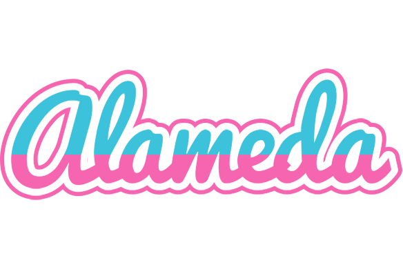 Alameda woman logo