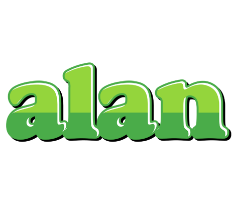 Alan apple logo